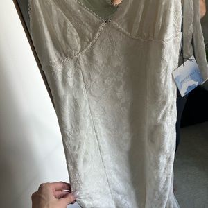 Hi-low White Lace Dress